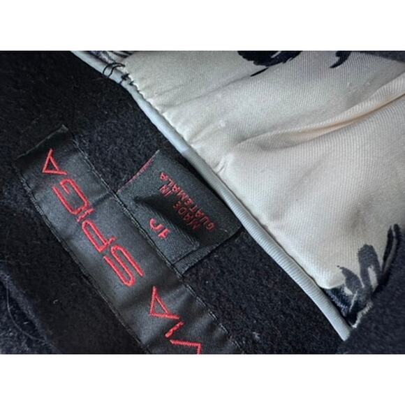 "VIA SPIGA" Women's Cashmere Wool Blend Trench Coat Quiet Luxury Old Money SZ 10 - Picture 6 of 16